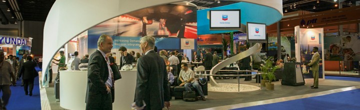 B.E. – Chevron Trade Show Booth